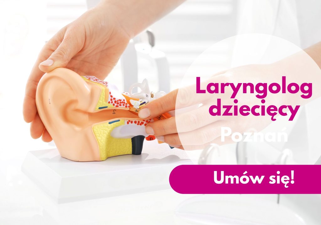 laryngolog, laryngolog dziecięcy Poznań, usg ślinianek