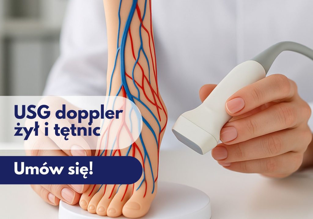 USG doppler żył i tętnic, USG doppler, radiolog, USG chirurg naczyniowy, Poznań neoMedica