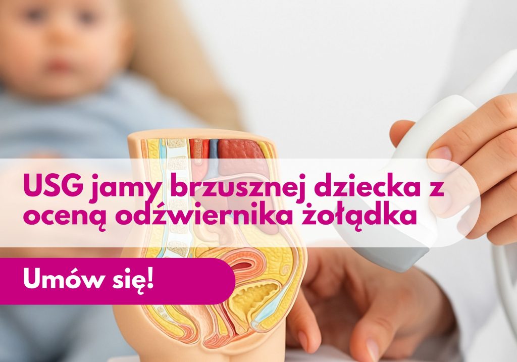 USG dzieci, USG jamy brzusznej u dziecka, radiolog dziecięcy,